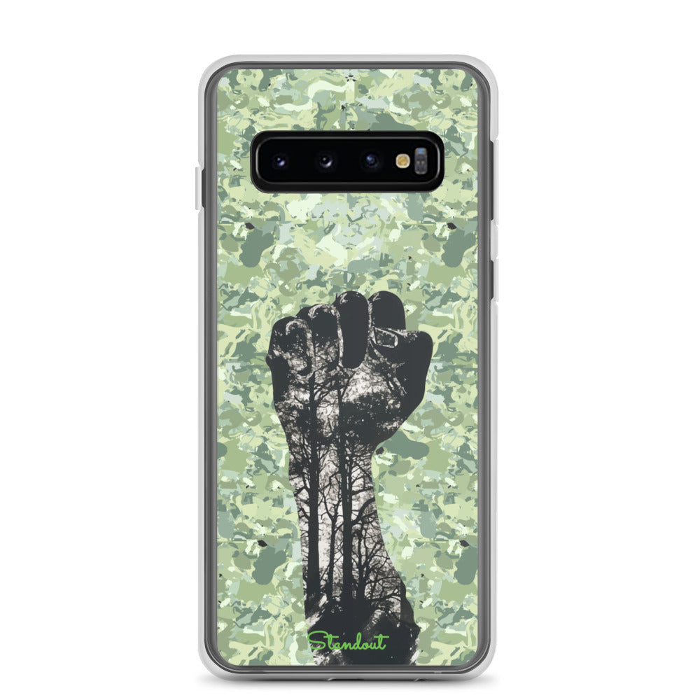 Stand up for your right Clear Case for Samsung®