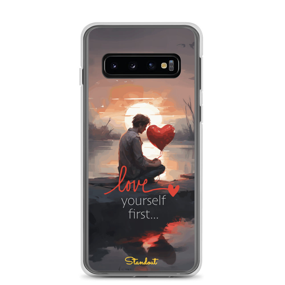 Love yourself Clear Case for Samsung®