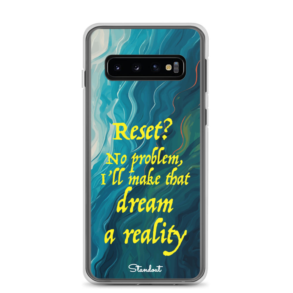 Reset in Life Clear Case for Samsung®