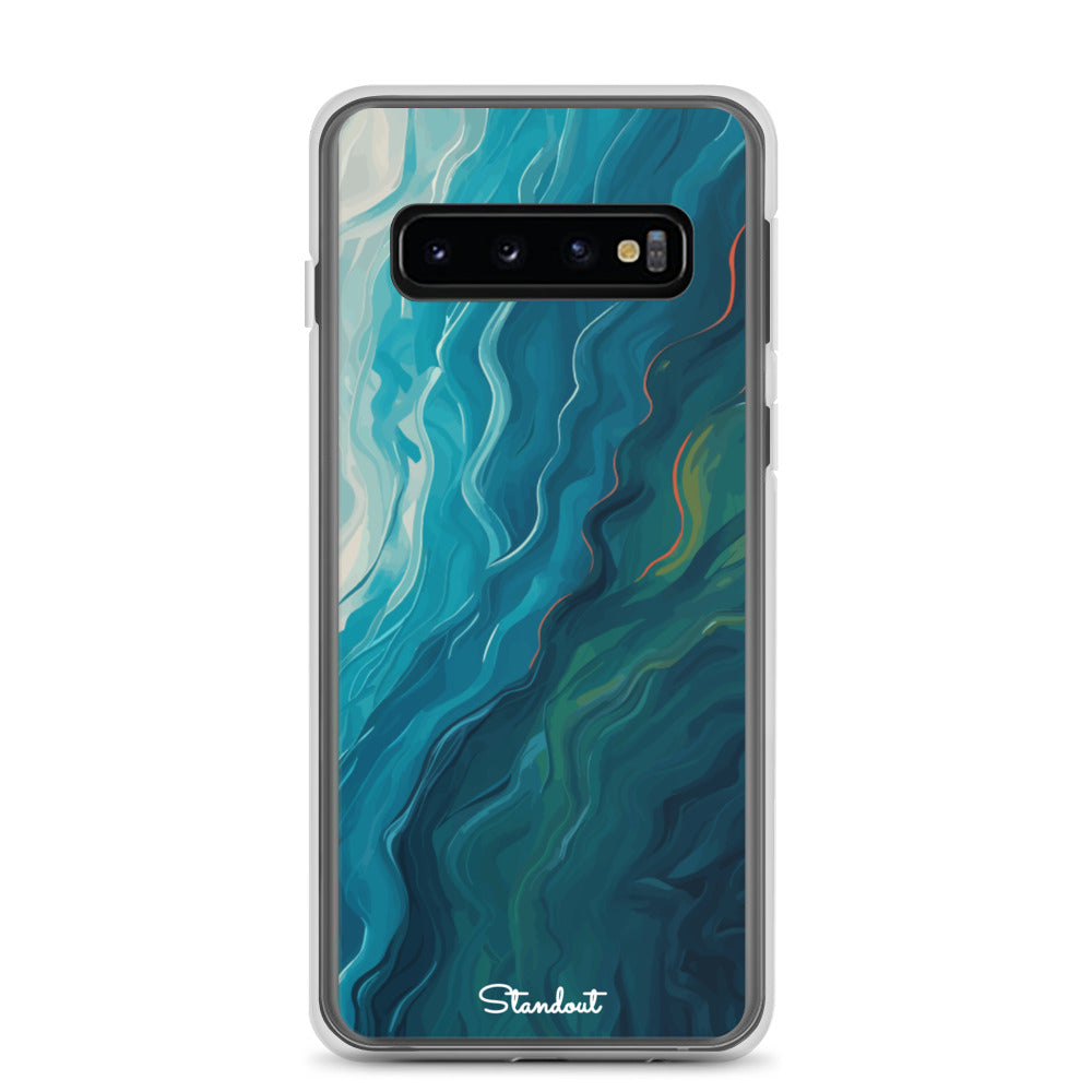 Liquid Blue Clear Case for Samsung®