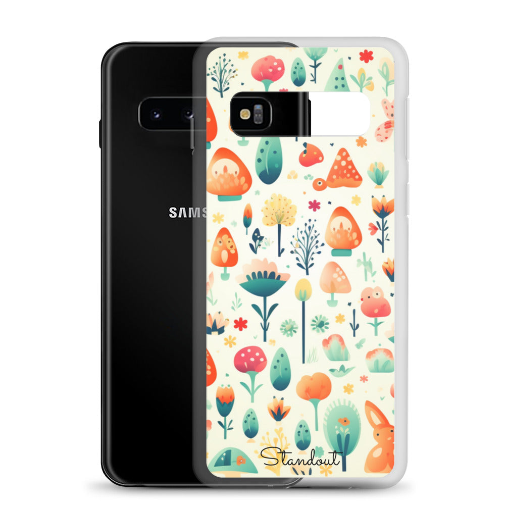 Cute Patterns Clear Case for Samsung® CCS016