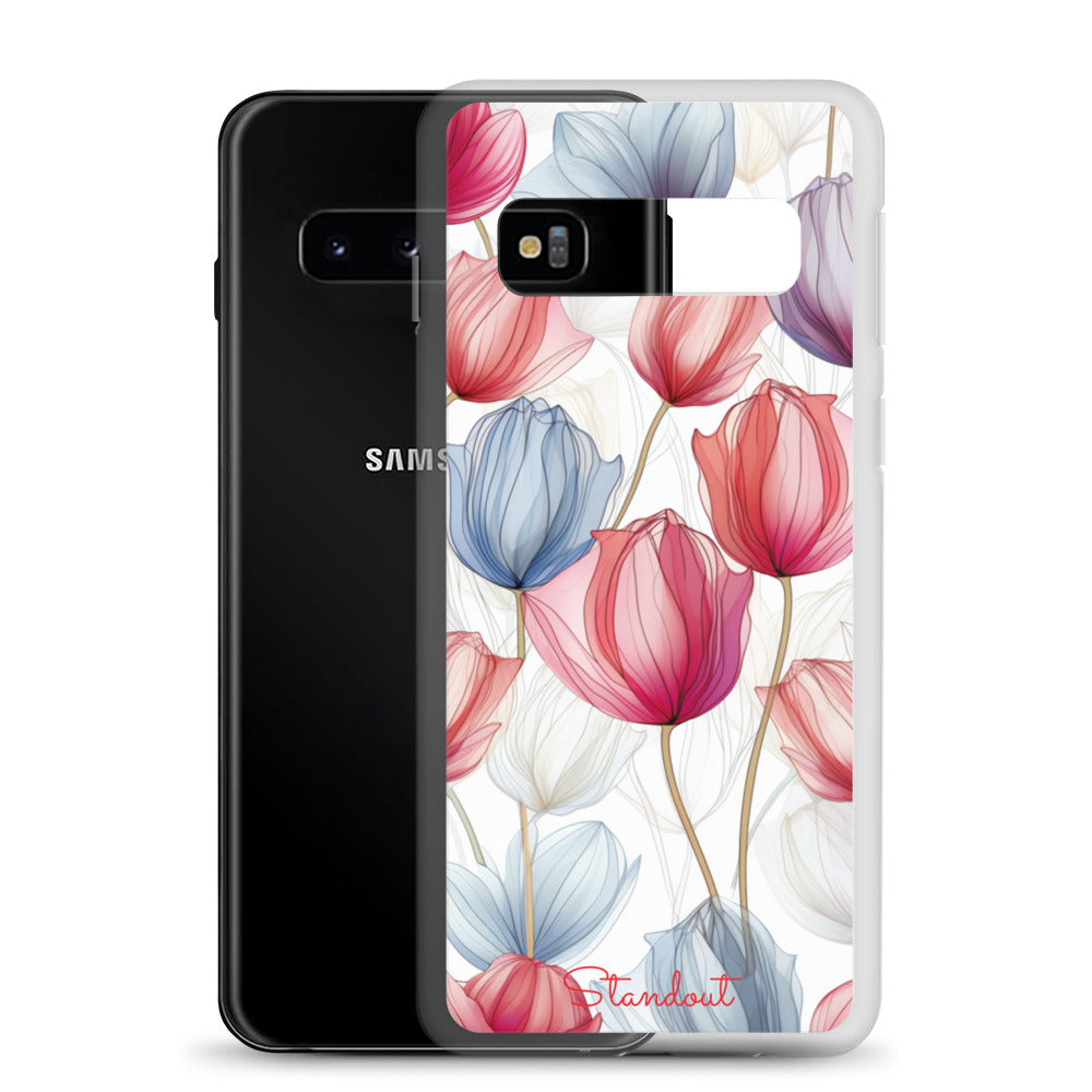 Flowers Tulip Clear Case for Samsung® CCS034