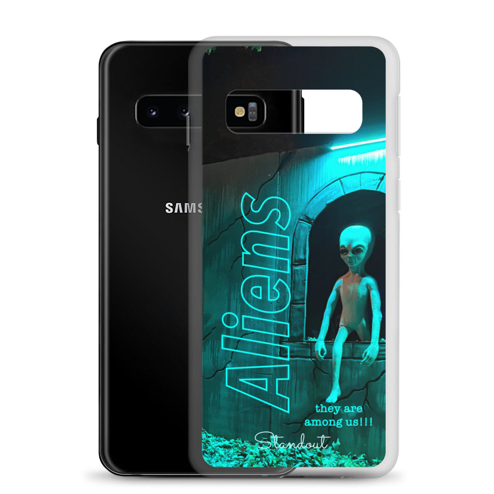 Aliens Clear Case for Samsung® CCS095