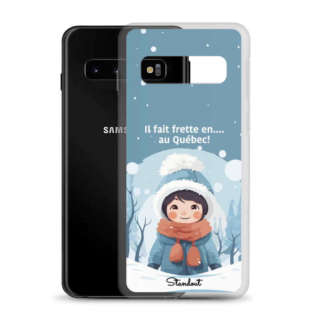 Hiver Québec Clear Case for Samsung®