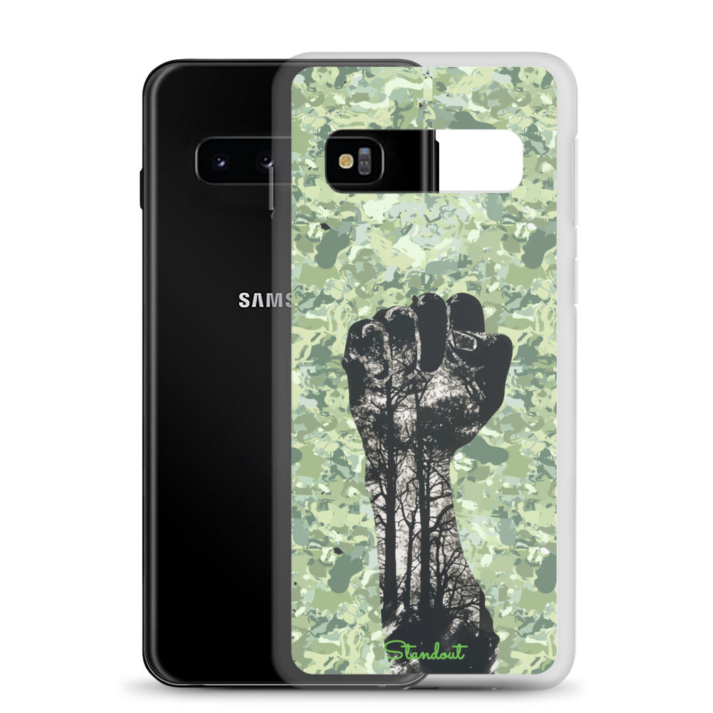 Stand up for your right Clear Case for Samsung®