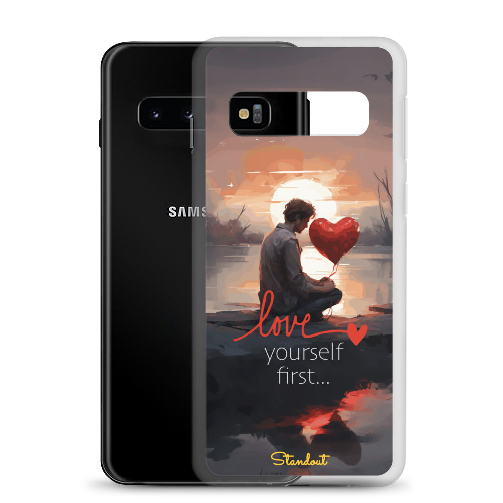 Love yourself Clear Case for Samsung®