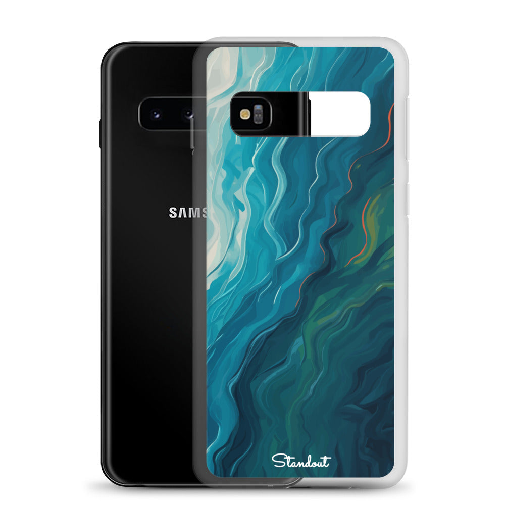 Liquid Blue Clear Case for Samsung®