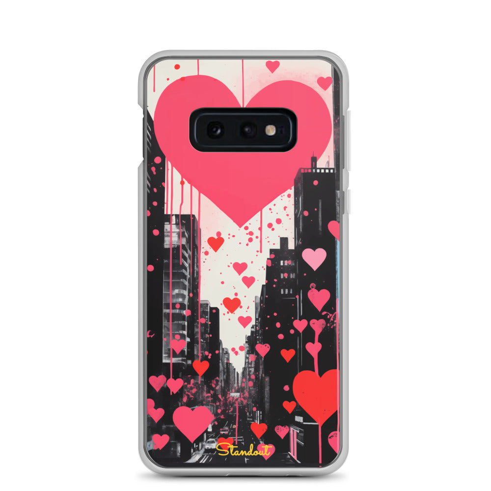 Hearts in the city  Clear Case for Samsung®