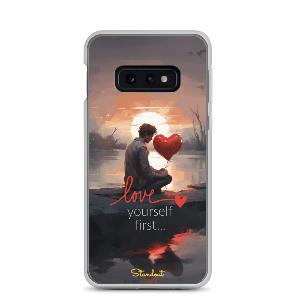 Love yourself Clear Case for Samsung®