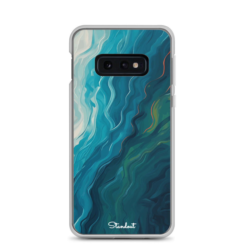 Liquid Blue Clear Case for Samsung®