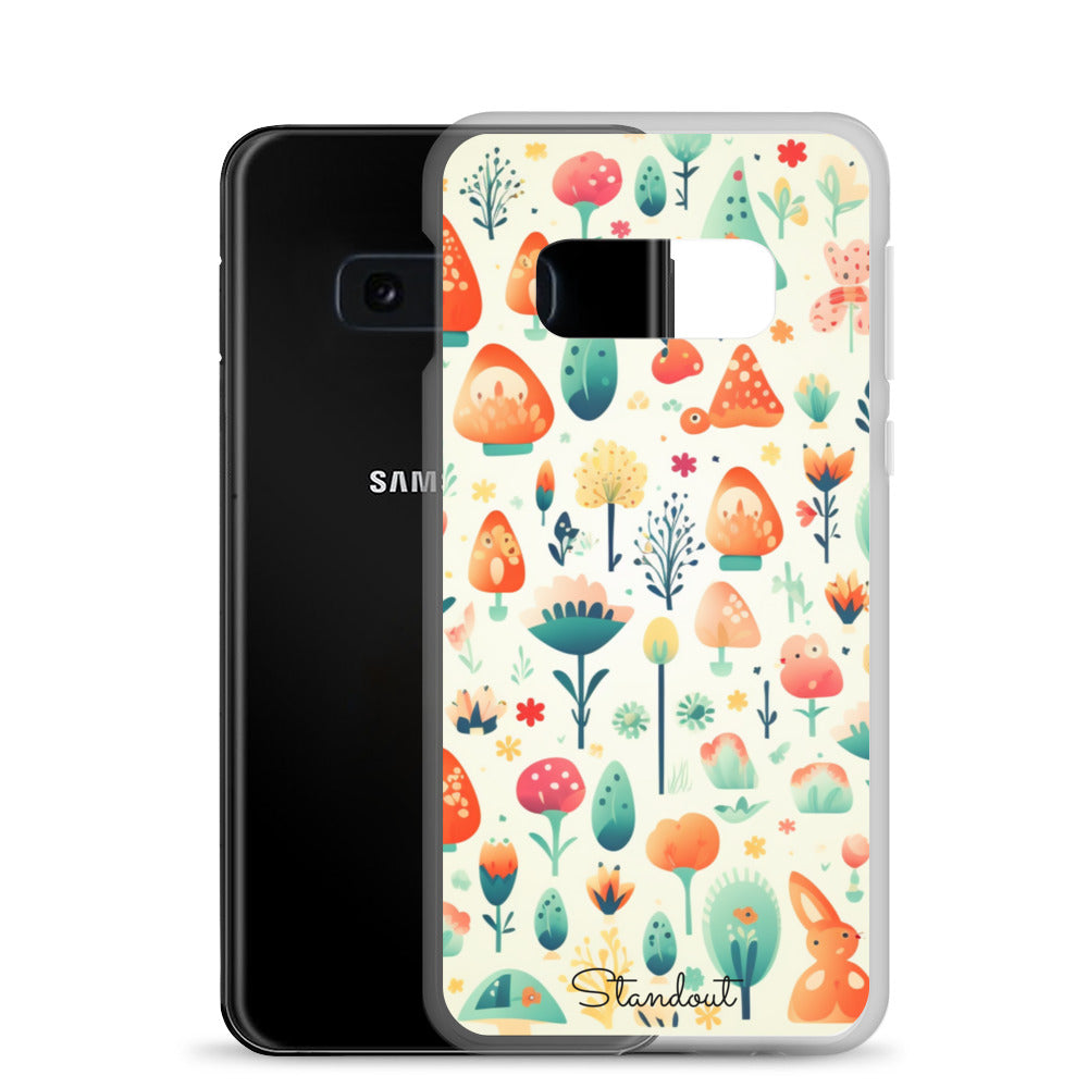 Cute Patterns Clear Case for Samsung® CCS016