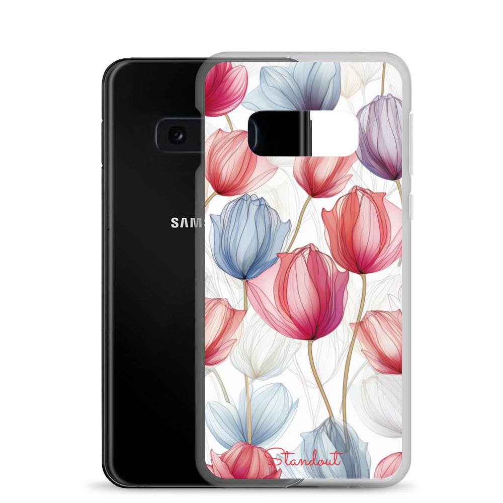 Flowers Tulip Clear Case for Samsung® CCS034