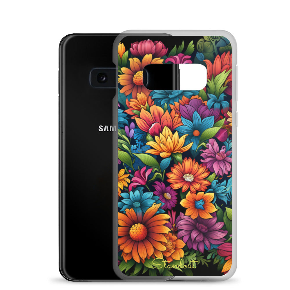 Flowers Multiple Clear Case for Samsung® CCS040