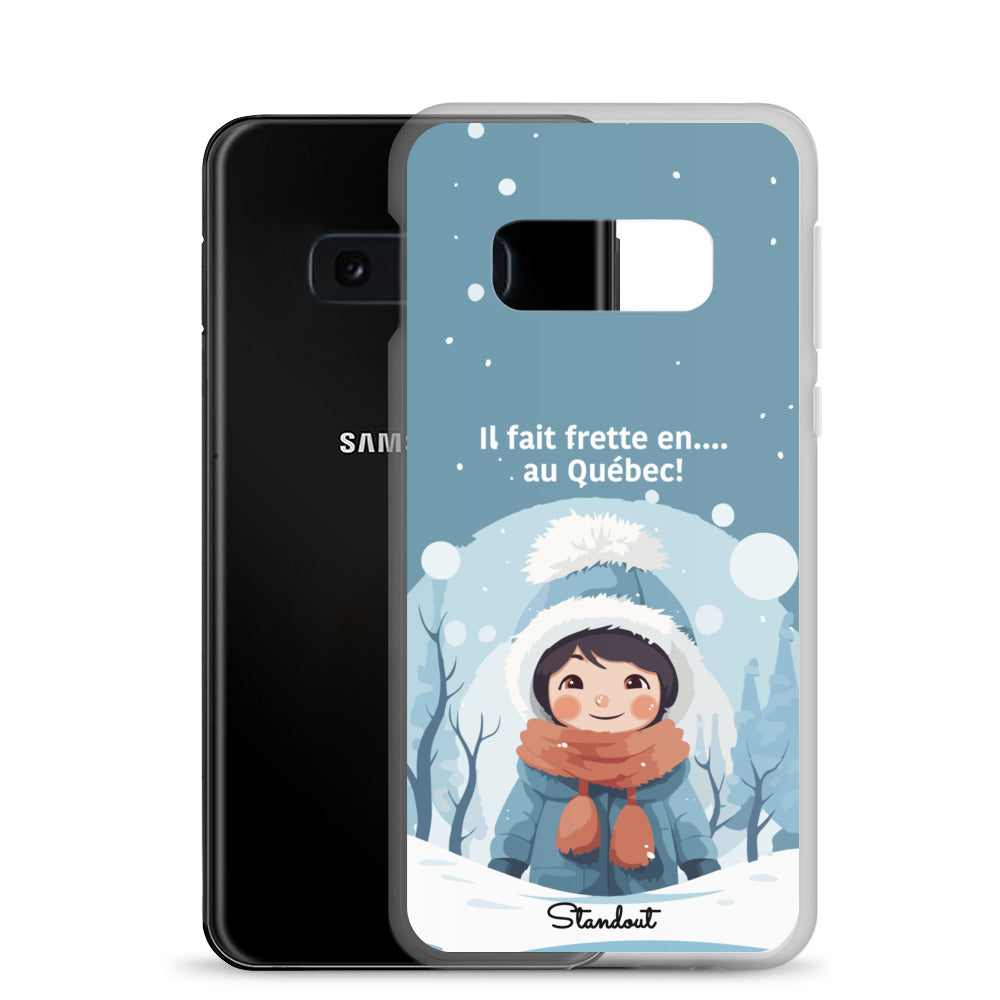 Hiver Québec Clear Case for Samsung®