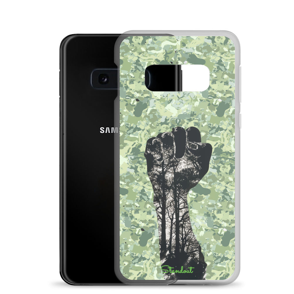 Stand up for your right Clear Case for Samsung®