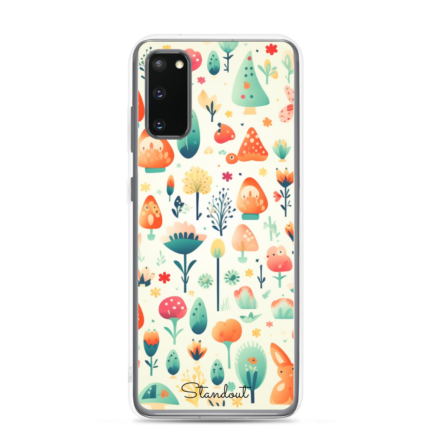 Cute Patterns Clear Case for Samsung® CCS016