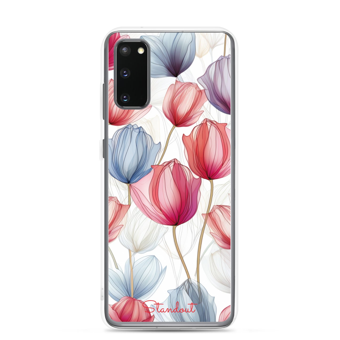 Flowers Tulip Clear Case for Samsung® CCS034