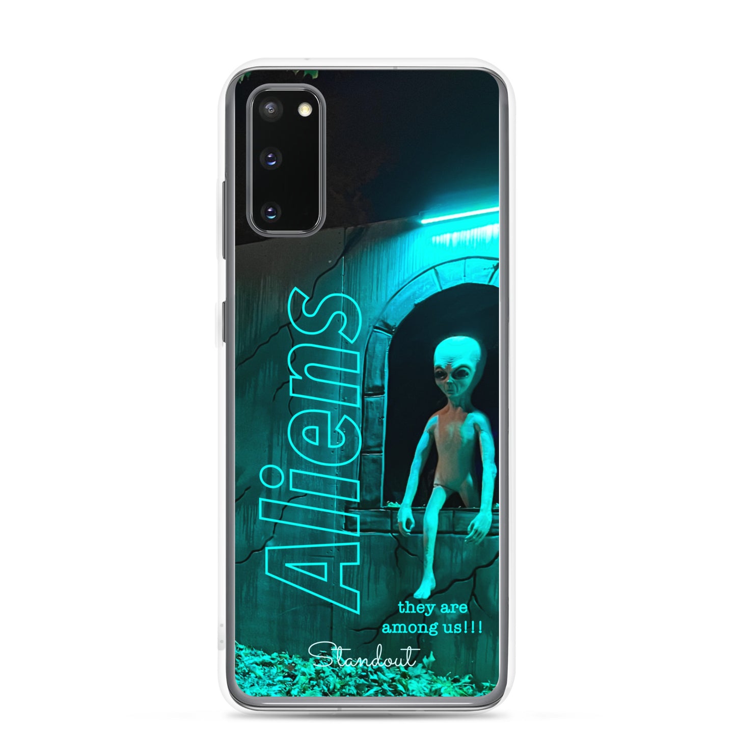 Aliens Clear Case for Samsung® CCS095