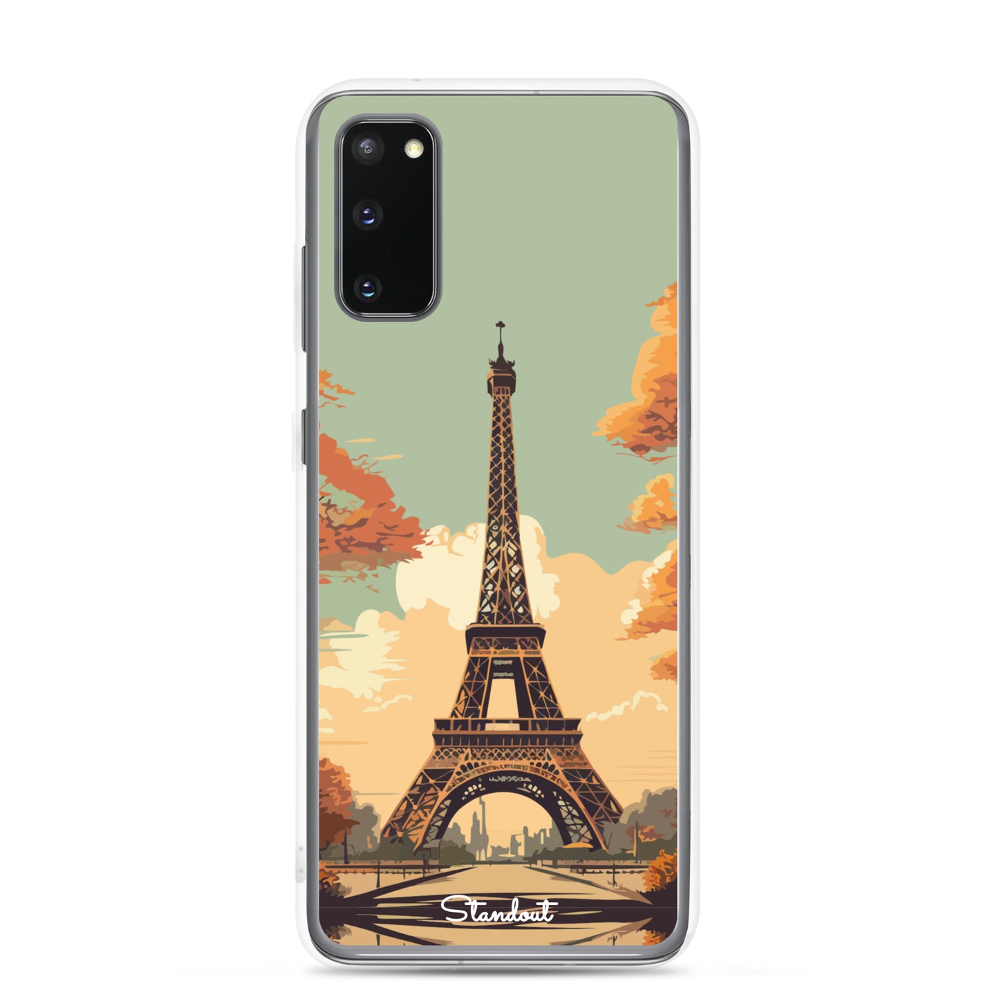 Eiffel Tower Clear Case for Samsung®