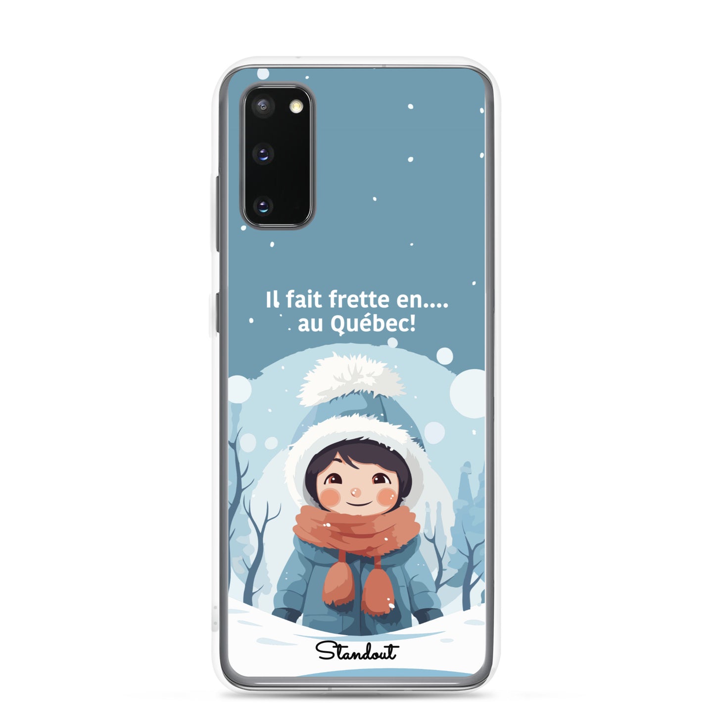 Hiver Québec Clear Case for Samsung®