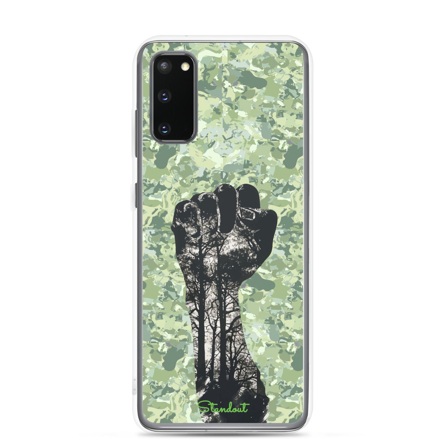 Stand up for your right Clear Case for Samsung®