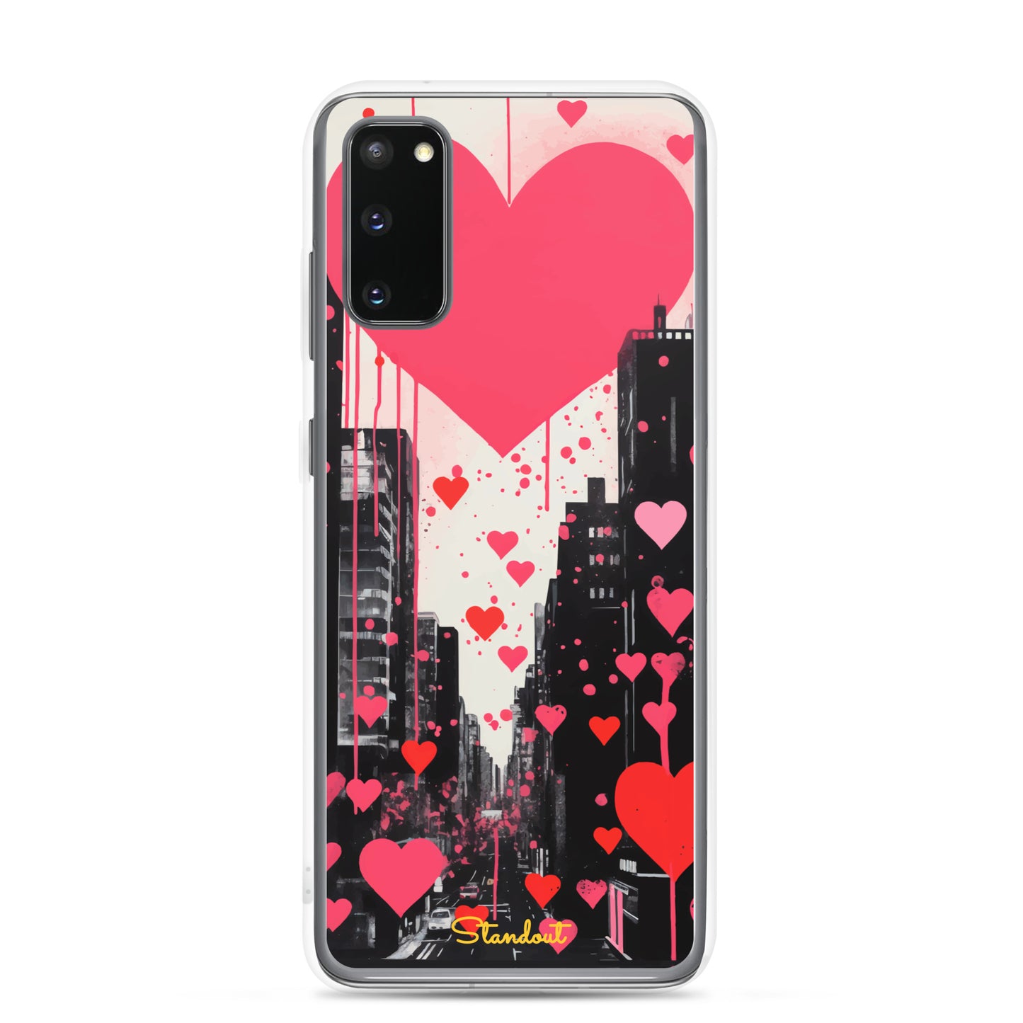 Hearts in the city  Clear Case for Samsung®