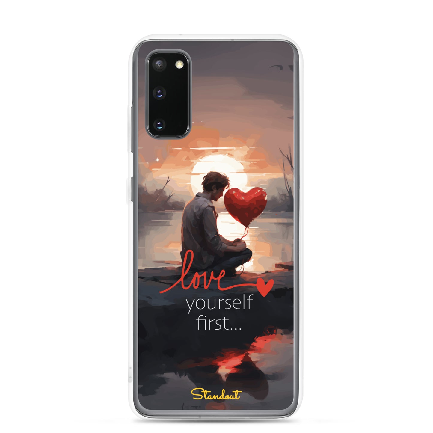 Love yourself Clear Case for Samsung®