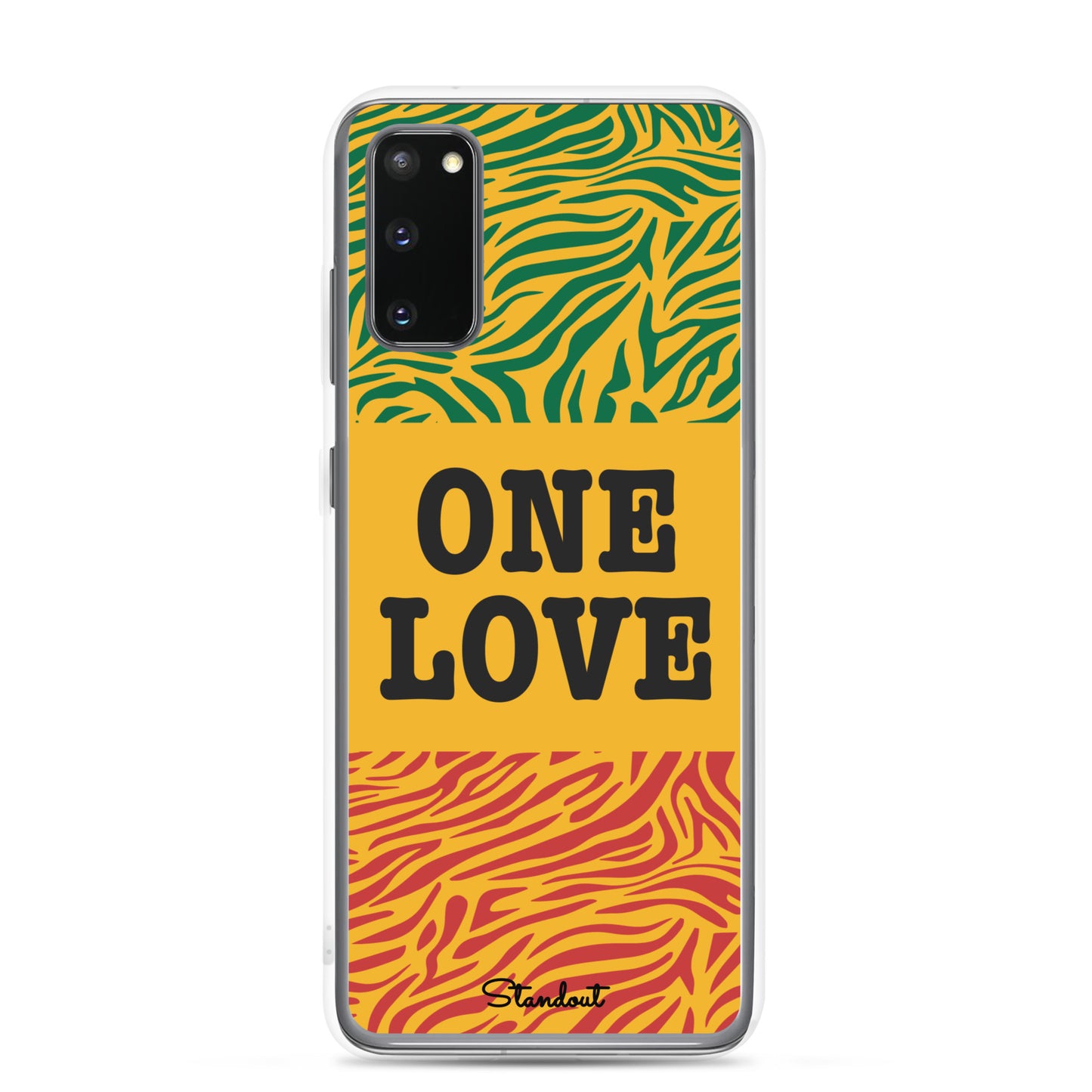 One Love Clear Case for Samsung®