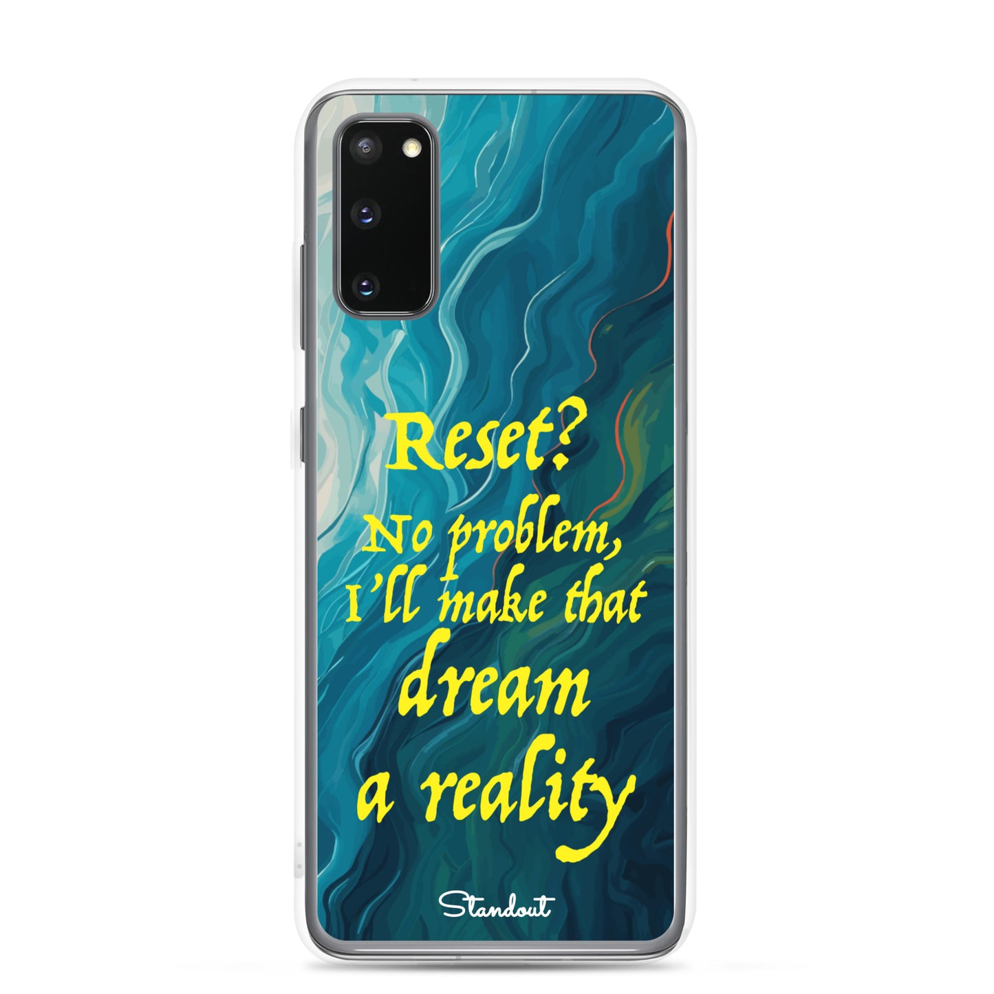 Reset in Life Clear Case for Samsung®