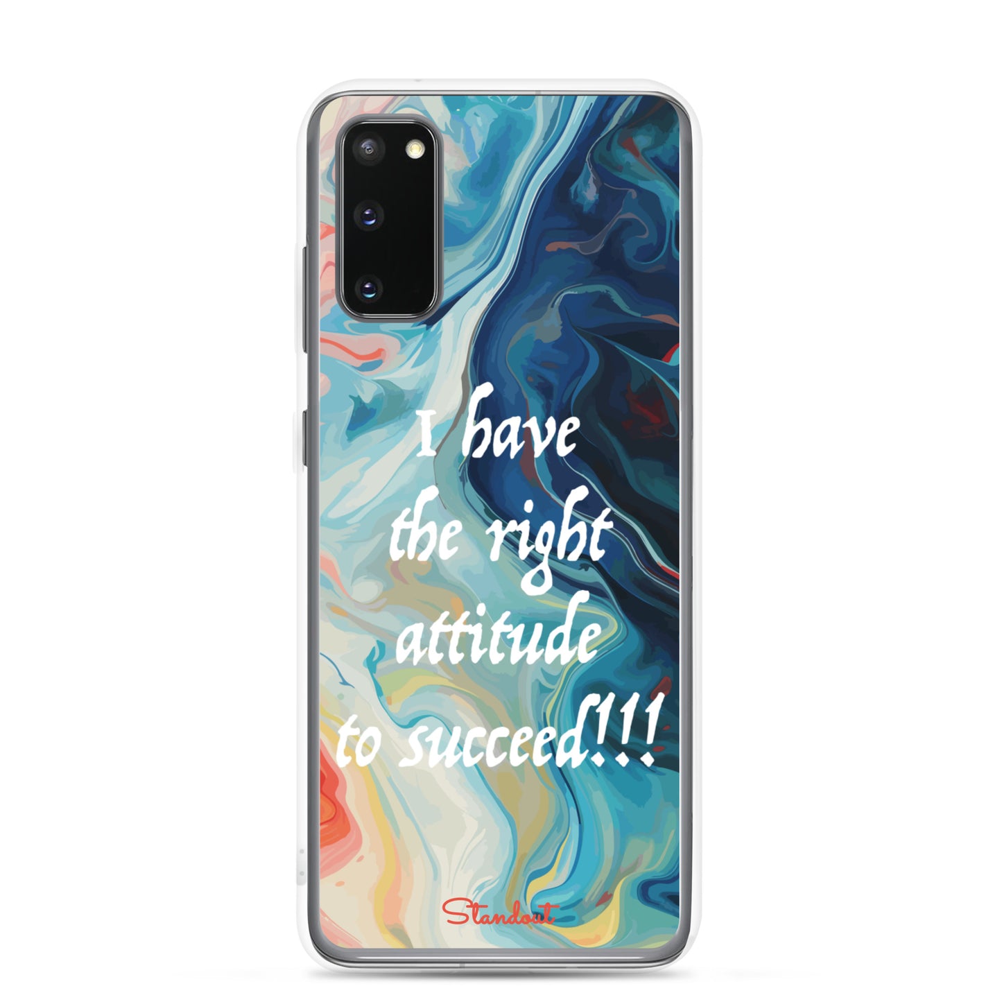 The right attitude Clear Case for Samsung®