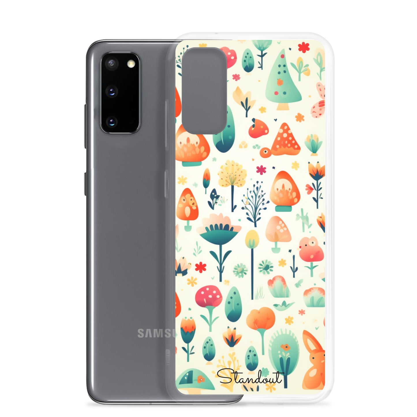 Cute Patterns Clear Case for Samsung® CCS016