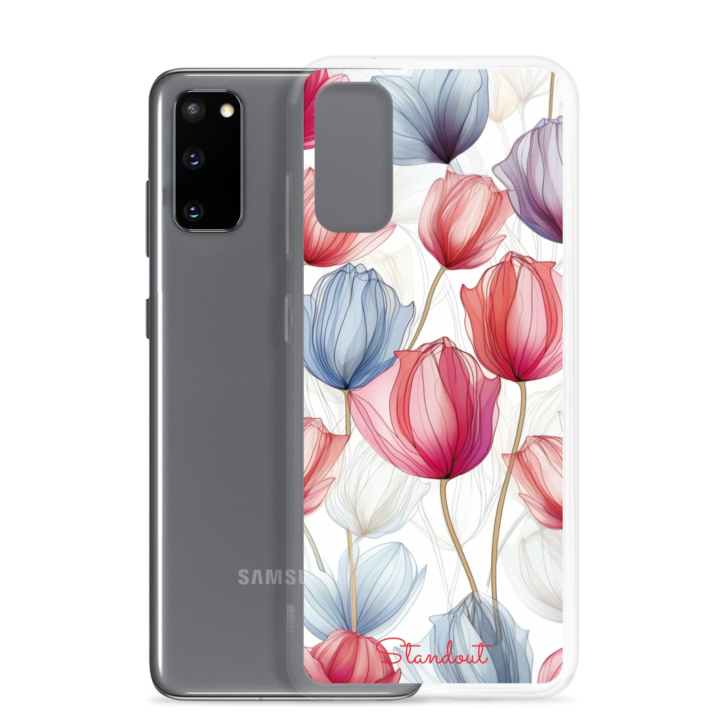 Flowers Tulip Clear Case for Samsung® CCS034