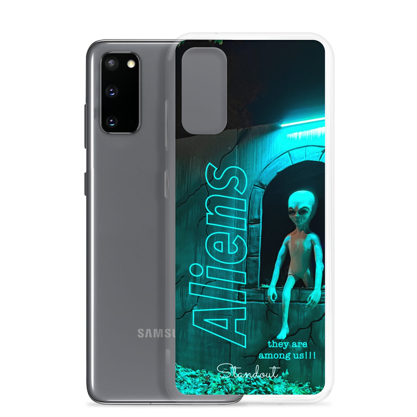 Aliens Clear Case for Samsung® CCS095