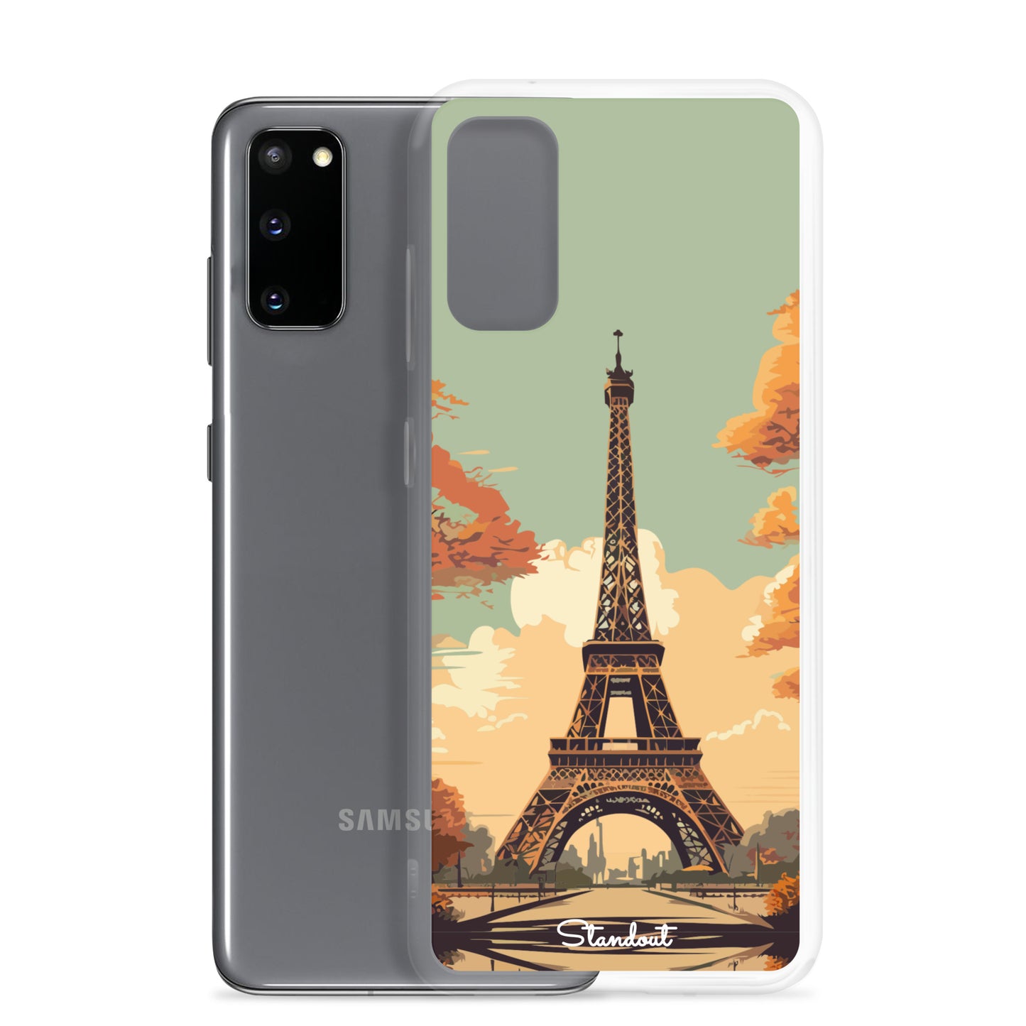 Eiffel Tower Clear Case for Samsung®