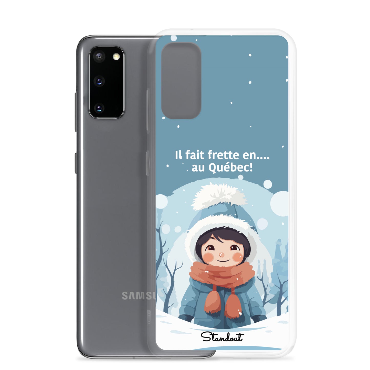 Hiver Québec Clear Case for Samsung®