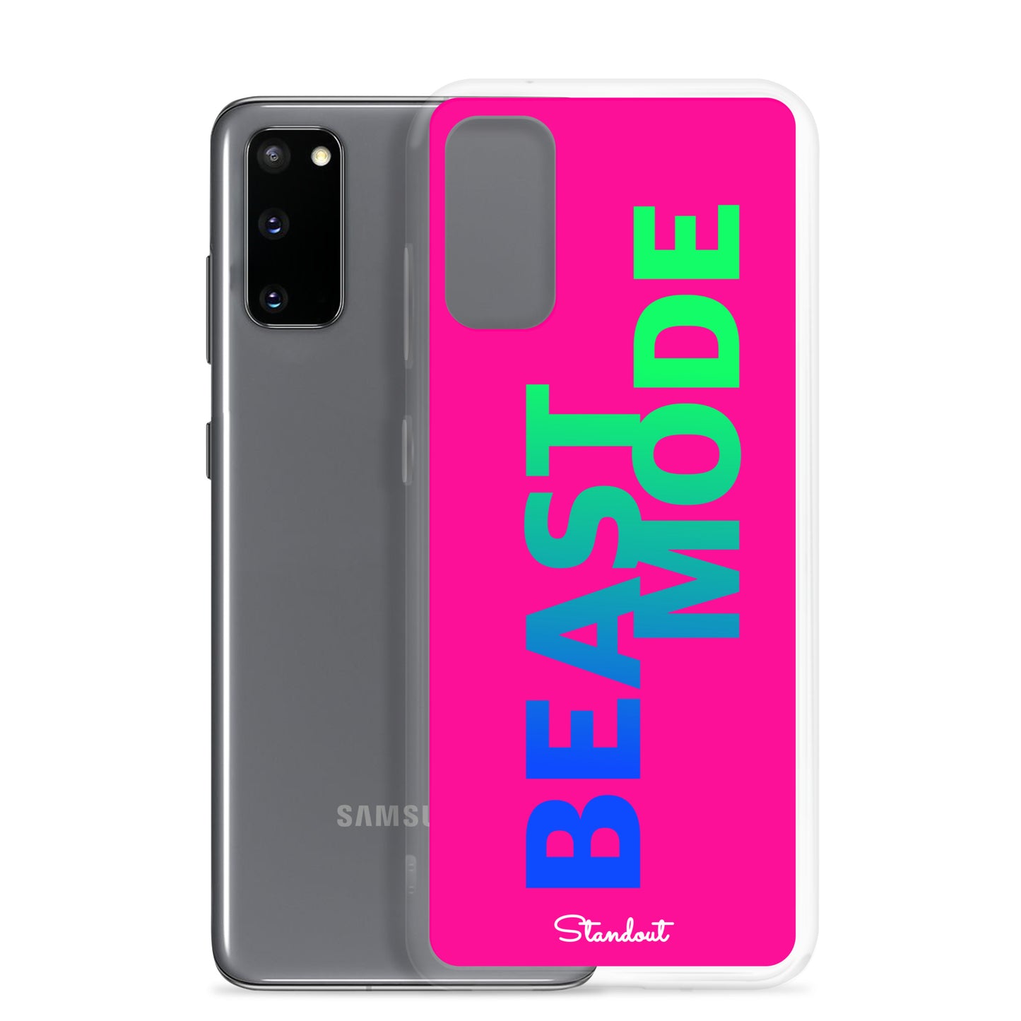 Beast Mode Clear Case for Samsung®