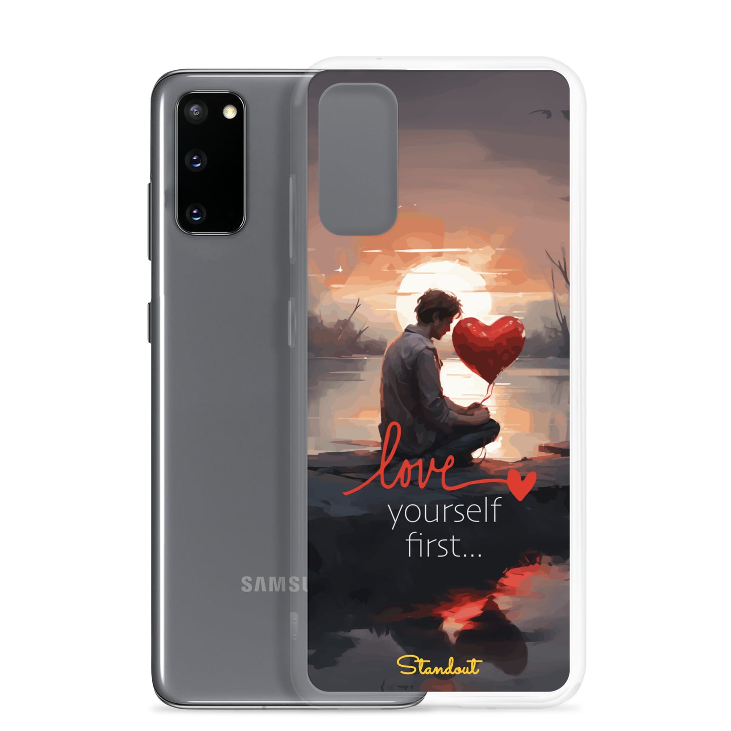 Love yourself Clear Case for Samsung®