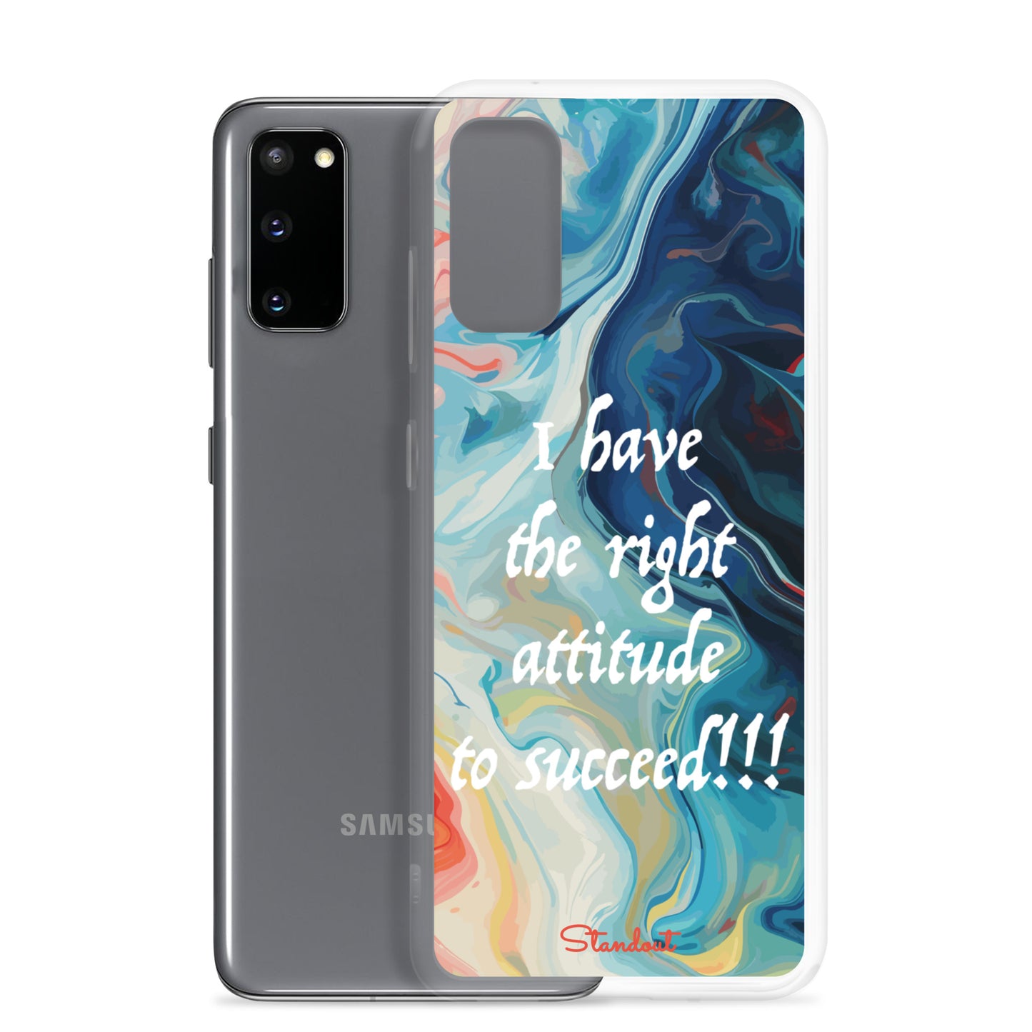 The right attitude Clear Case for Samsung®