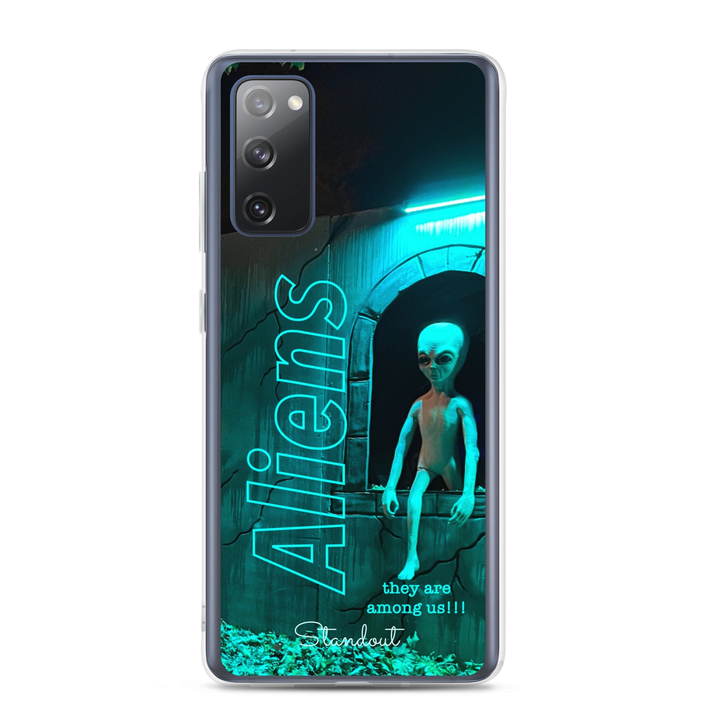 Aliens Clear Case for Samsung® CCS095