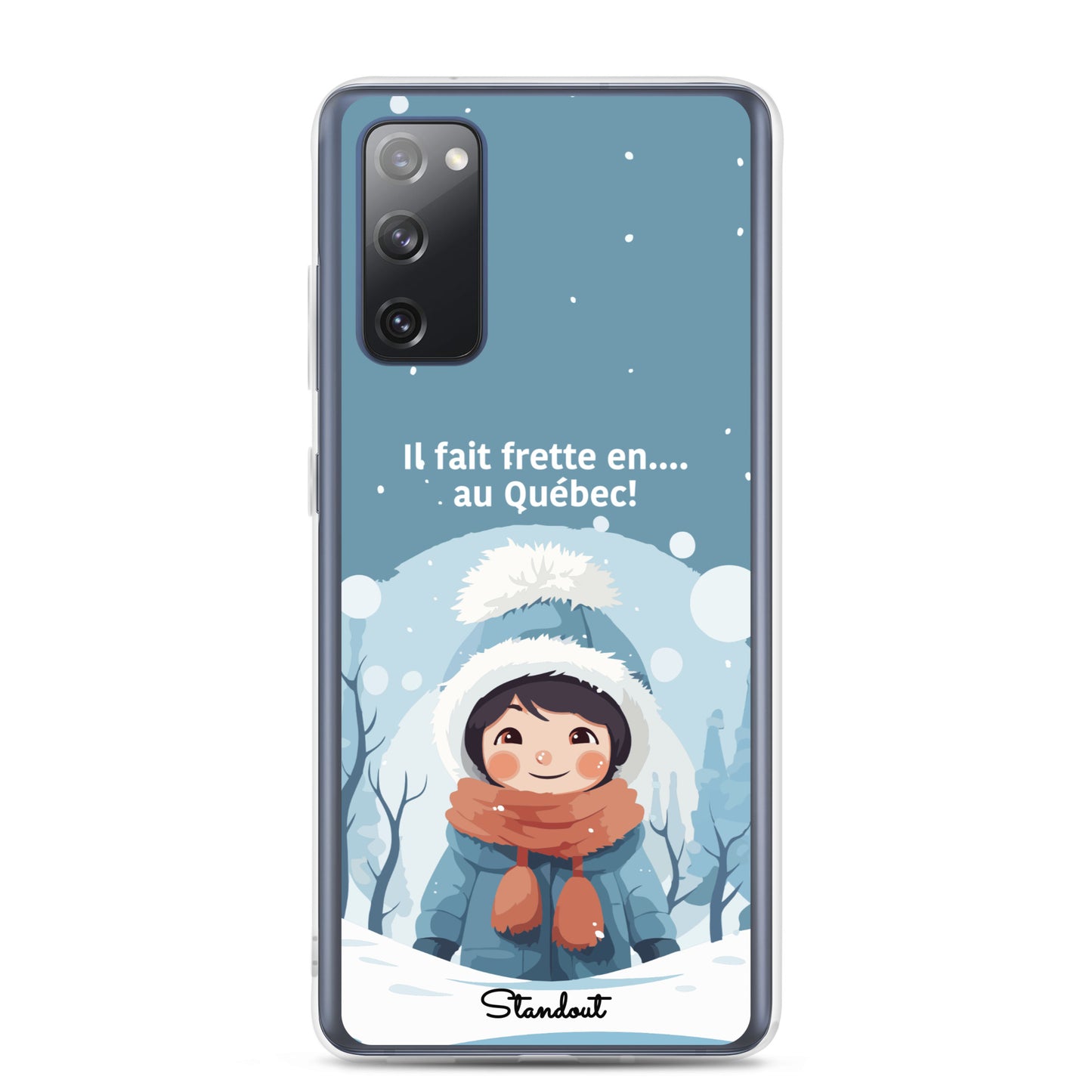 Hiver Québec Clear Case for Samsung®