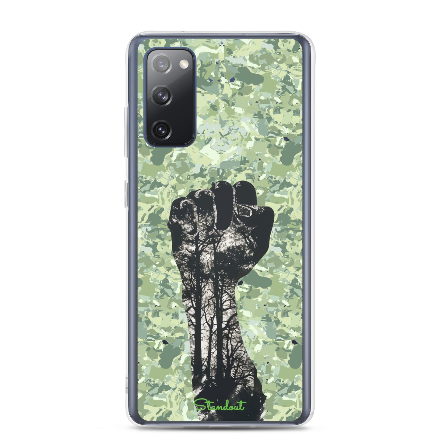 Stand up for your right Clear Case for Samsung®