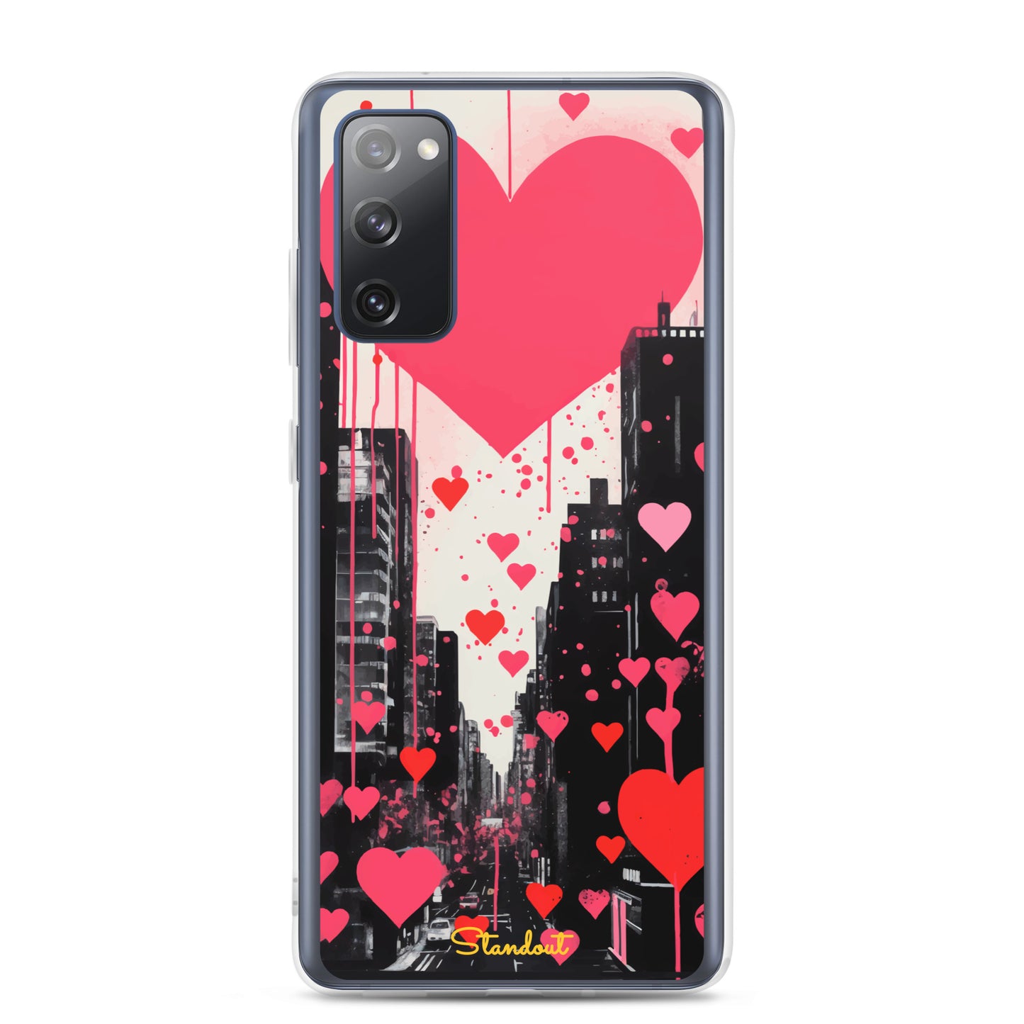 Hearts in the city  Clear Case for Samsung®