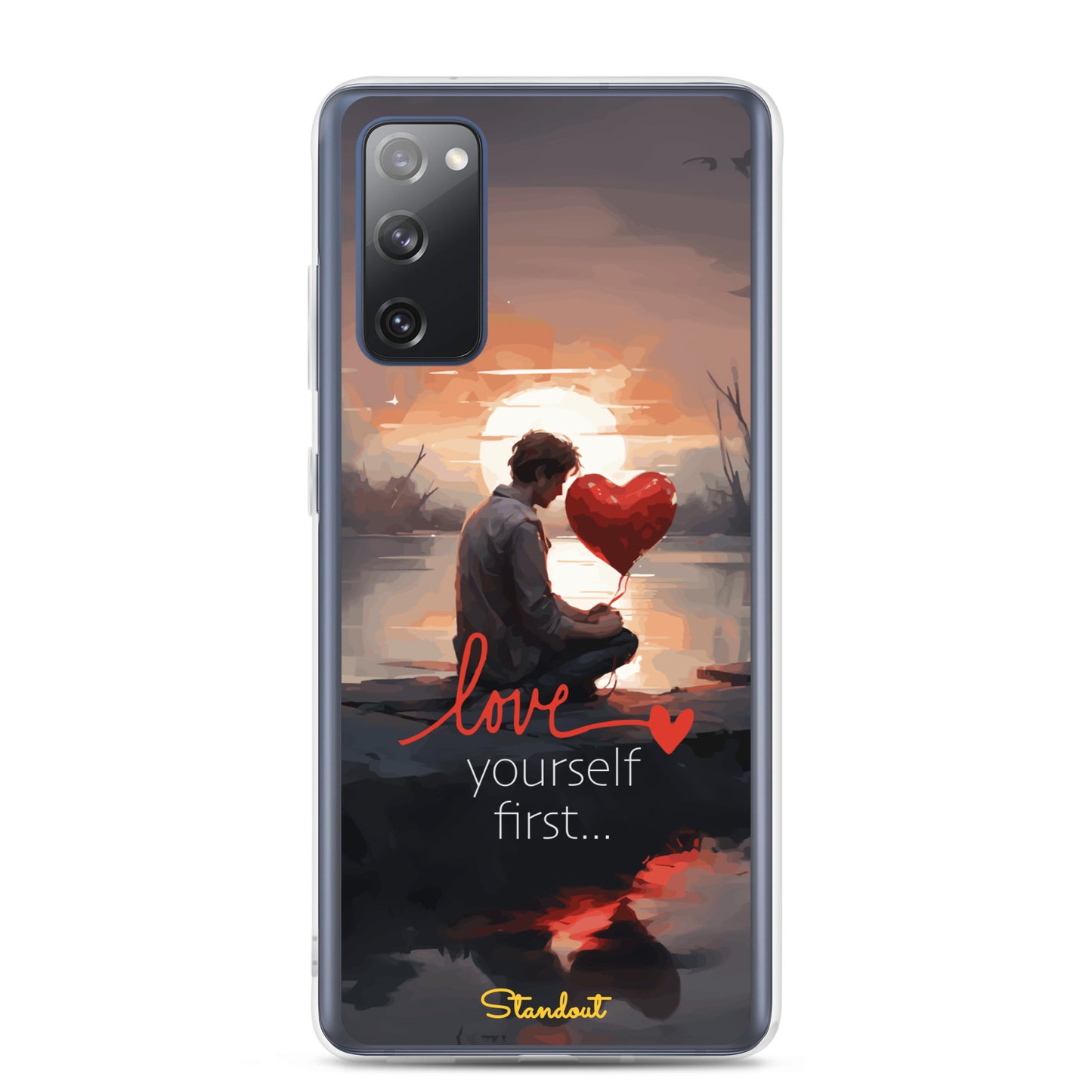 Love yourself Clear Case for Samsung®