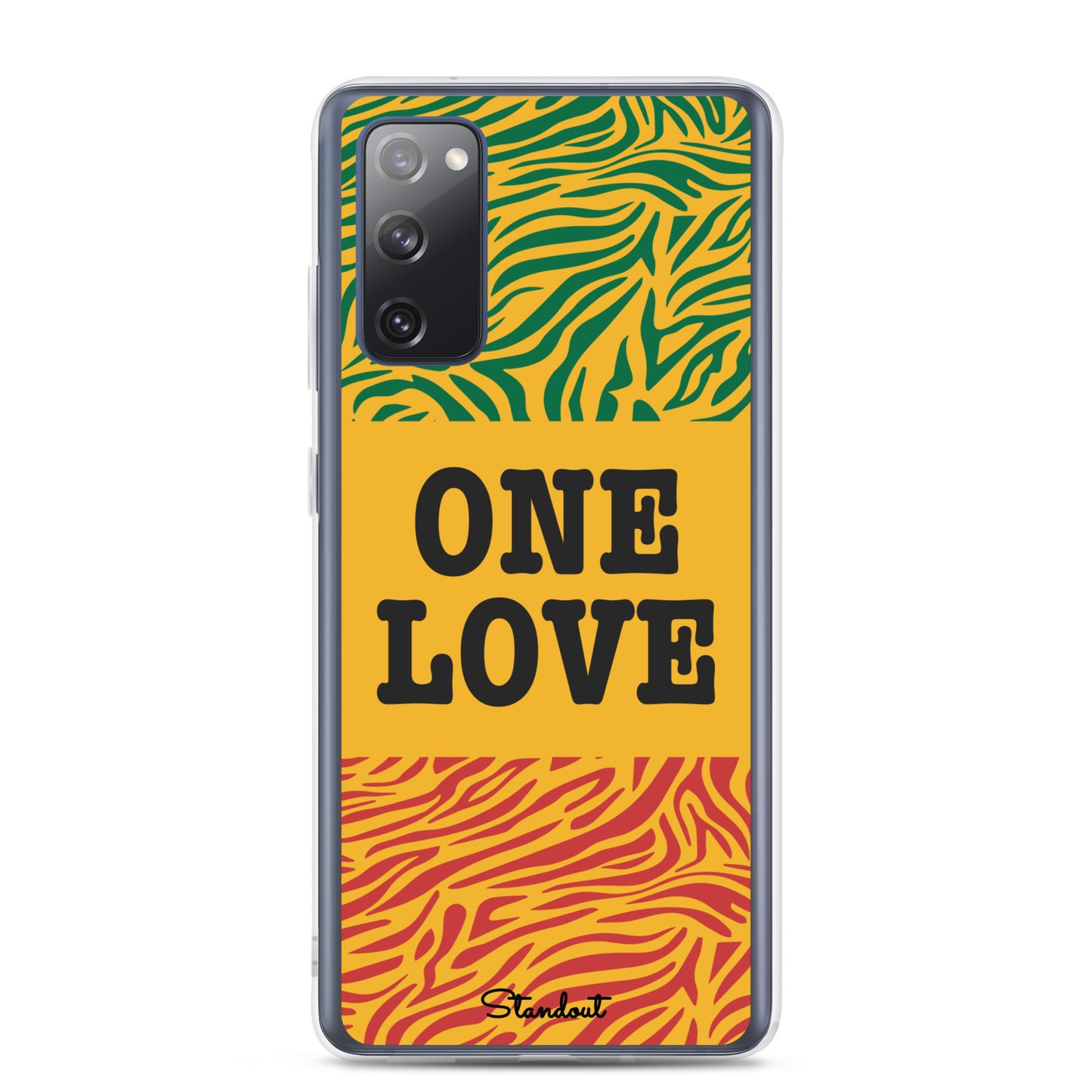 One Love Clear Case for Samsung®