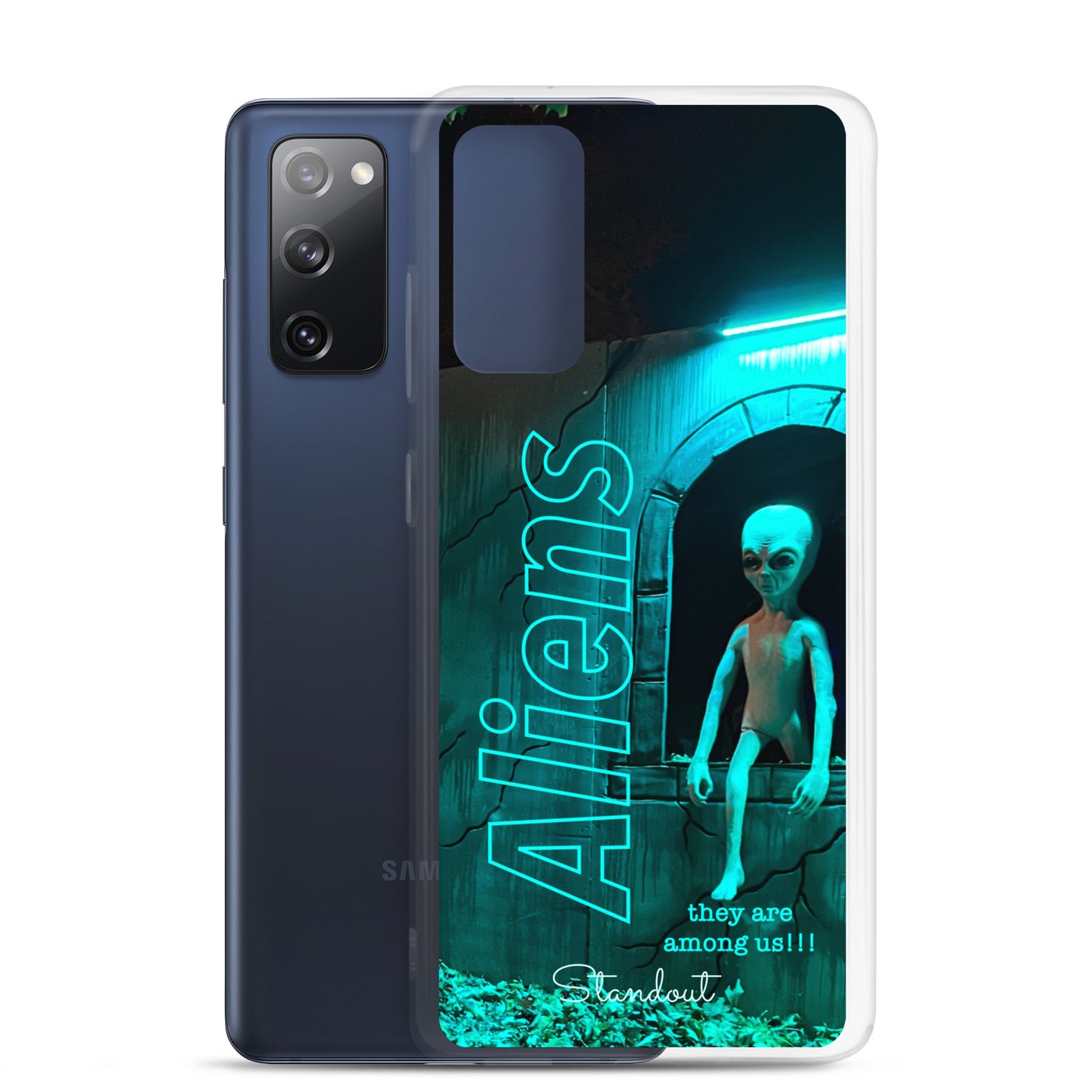 Aliens Clear Case for Samsung® CCS095