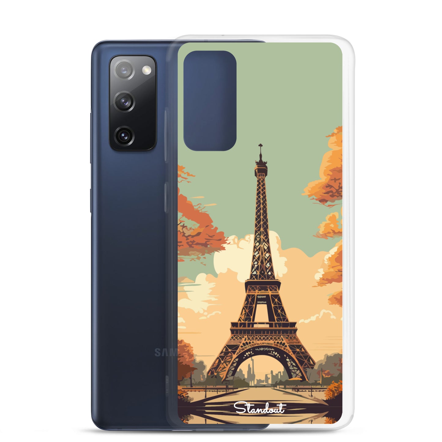 Eiffel Tower Clear Case for Samsung®