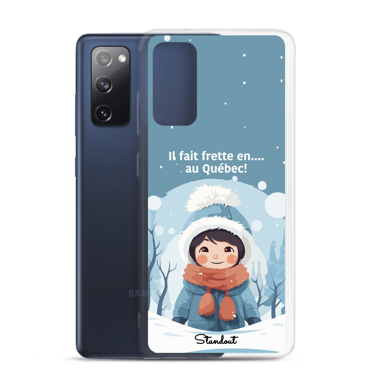 Hiver Québec Clear Case for Samsung®