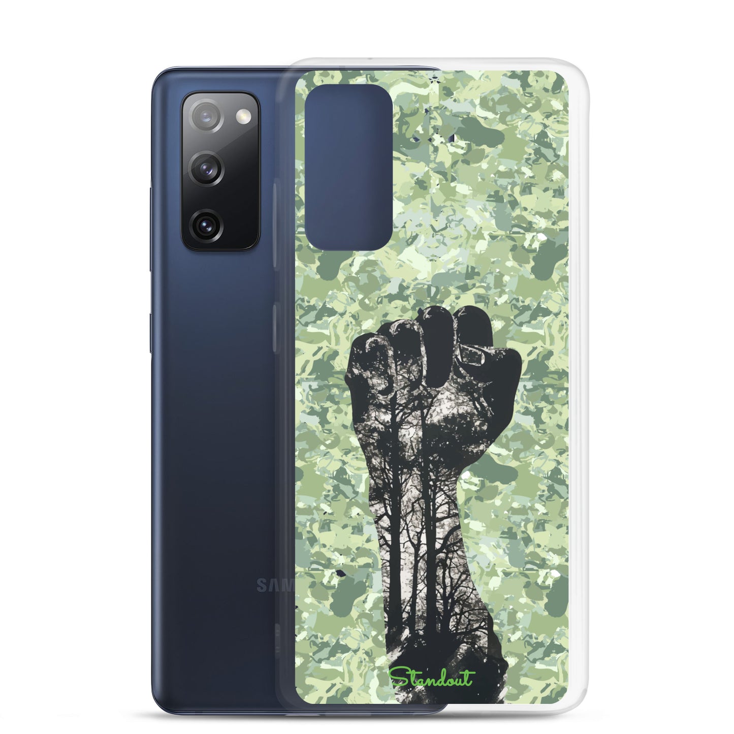 Stand up for your right Clear Case for Samsung®