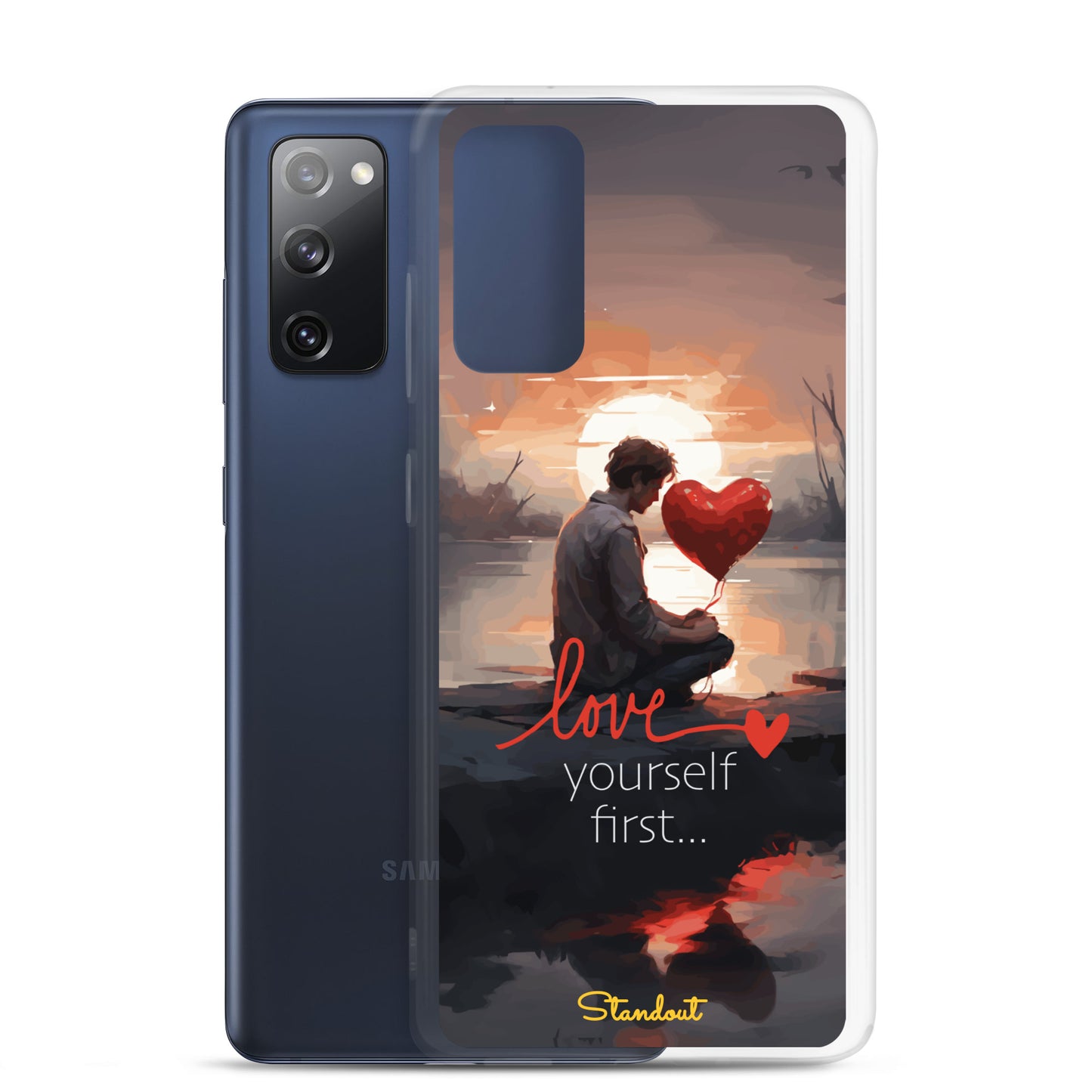 Love yourself Clear Case for Samsung®