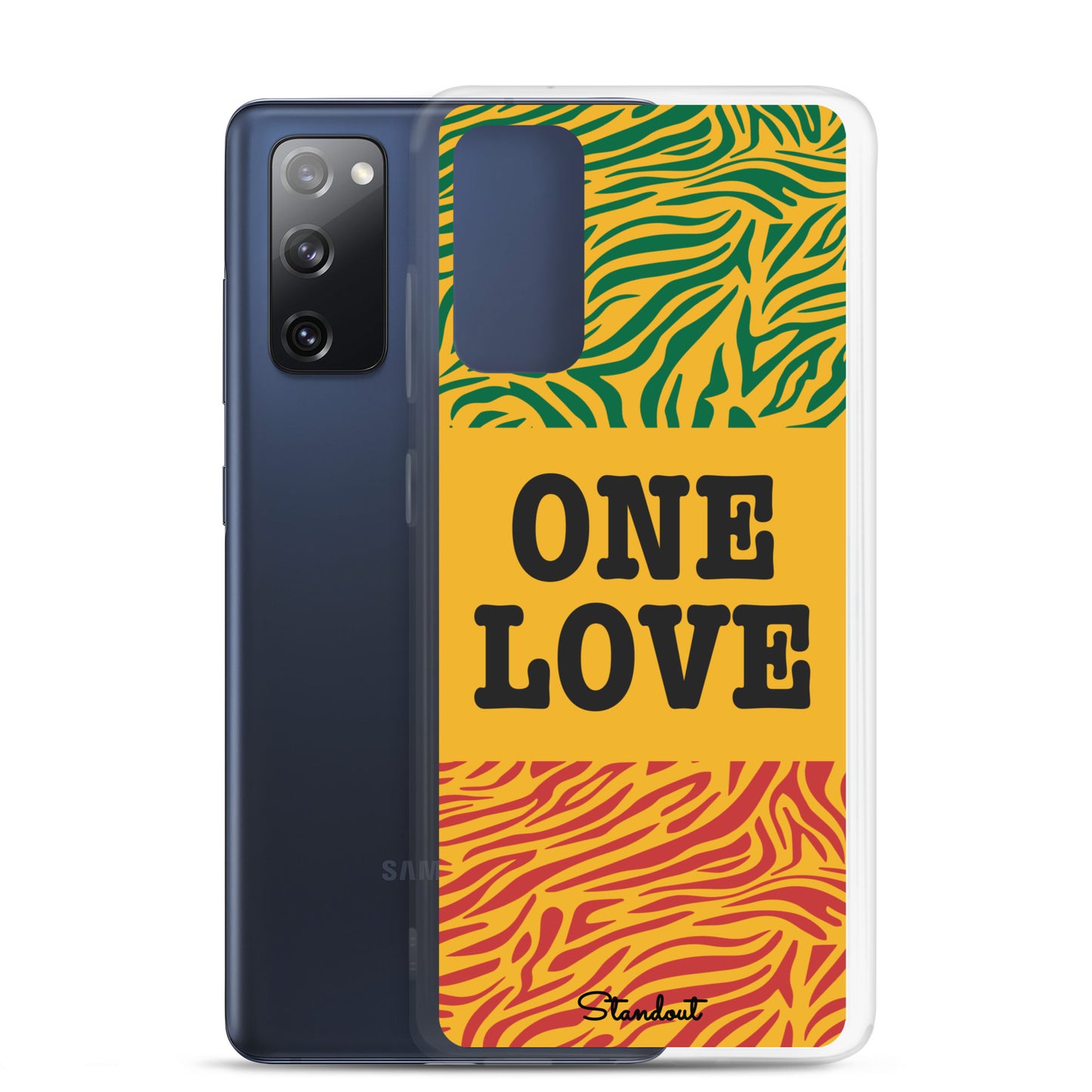 One Love Clear Case for Samsung®